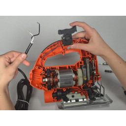 Black & Decker JS660 Замена шнура питания
